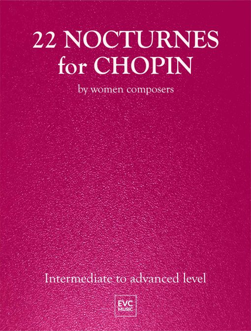Cover of 22 Nocturnes for Chopin published by EVC Music.